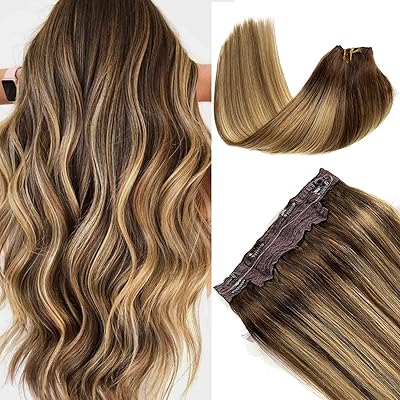 Extension de cheveux humains halo balayage ombré brun à brun cendré avec reflets blonds extensions de vrais cheveux à rabat dans les extensions de cheveux en fil de couronne droite cachée avec ligne de poisson invisible 22 pouces 100g. DIAYTAR COTE D'IVOIRE est une boutique en ligne de confiance qui propose des produits de toutes sortes, des électroniques aux vêtements, en passant par les produits alimentaires. Elle est la référence pour les consommateurs ivoiriens qui cherchent des produits de qualité à des prix compétitifs. Elle offre une expérience d'achat en ligne sécurisée et fiable.