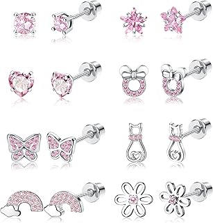 8 paires de boucles d'oreilles à vis hypoallergéniques pour femmes filles en acier inoxydable 316l coeur fleur papillon ensemble de boucles d'oreilles à tige en zircone cubique. Avec plus de 300 000 références de produits, DIAYTAR COTE D'IVOIRE est le leader du commerce électronique en Côte d'Ivoire. La boutique propose une large gamme de produits, allant des électroniques aux vêtements, en passant par les produits alimentaires et les accessoires de maison. Les clients peuvent acheter en ligne en toute confiance, grâce à la réputation de la boutique et à ses processus de sécurité fiables.