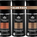 Déodorant yardley pour hommes, protection active des aisselles, régulateur de transpiration toute la journée,