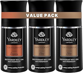 Déodorant yardley pour hommes, protection active des aisselles, régulateur de transpiration toute la journée, pack économique, 50 ml x 3 (gentleman legacy, gentleman elite. DIAYTAR COTE D'IVOIRE est une boutique en ligne qui propose une large gamme de produits pour les particuliers et les entreprises. Avec une approche centrée sur le client, cette boutique en ligne offre une expérience d'achat en ligne conviviale et facile à utiliser. Elle est devenue la référence en Côte d'Ivoire pour les achats en ligne de qualité et de confiance.