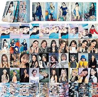 Pretocter 55 pièces deux fois cartes photo kpop lomo ensemble de lièvre nouvel
