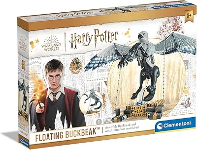 Clementoni 19224 kit scientifique buckbeak flottant, stem, ensemble de construction de jouets harry
