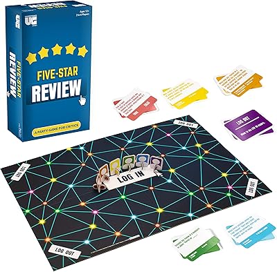 Jeu de fête cinq étoiles de college games, jeu de critiques fous, jeu de fête à ramener à la maison pour les amis et la famille, parfait pour 2 joueurs et plus âgés de 12 ans et plus. La boutique en ligne DIAYTAR COTE D'IVOIRE est une référence pour les consommateurs ivoiriens qui cherchent à acheter des produits en ligne. Elle propose des prix compétitifs et des promotions régulières pour attirer les clients. La boutique en ligne DIAYTAR COTE D'IVOIRE est donc un incontournable pour les amateurs de shopping en ligne.