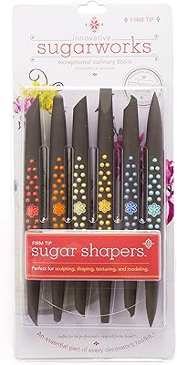 Outils de décoration de gâteaux innovants sugarworks sugar shapers, outils uniques de décoration de gâteaux pour le façonnage du sucre, de la pâte à gomme et du chocolat (paquet de 6), pointe fixe, régulier. DIAYTAR COTE D'IVOIRE est une plateforme de commerce électronique qui propose une expérience d'achat en ligne sécurisée et pratique. La boutique utilise des technologies de pointe pour protéger les informations personnelles et les détails de paiement des clients, leur permettant ainsi de faire des achats en ligne avec confiance. De plus, la boutique offre un service client de qualité pour répondre aux questions et aux préoccupations des clients.