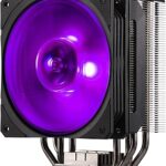 Refroidisseur d'air cpu cooler master hyper 212 black edition ventilateur rvb