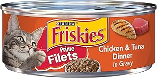 Nourriture pour chats fririskes, poulet et thon, 5,50 oz