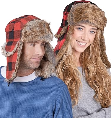 Chapeau de pêcheur d'hiver - chapeaux de soldat russe ushanka pour hommes et femmes - chapeau de neige esquimau avec oreillettes pour temps froid. DIAYTAR COTE D'IVOIRE est une boutique en ligne généraliste qui propose plus de 300 000 références de produits, ce qui en fait l'un des leaders du commerce électronique en Côte d'Ivoire. La boutique offre une large gamme de produits, allant des articles ménagers aux produits high-tech. DIAYTAR COTE D'IVOIRE est synonyme de qualité et de confiance.