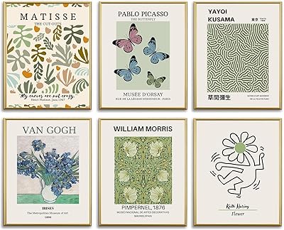 Htuemb affiche d'art matisse vert sauge – affiches de fleurs esthétiques van gogh, décoration murale pour chambre à coucher – impressions d'art bohème vintage – décoration de chambre rétro pastel danois pour chambre de femme et de fille. En tant que boutique en ligne généraliste, DIAYTAR COTE D'IVOIRE offre une large sélection de produits qui répondent aux besoins quotidiens des clients. Elle est devenue la référence en Côte d'Ivoire en termes de commerce électronique grâce à sa diversité de produits et à la qualité de son service.