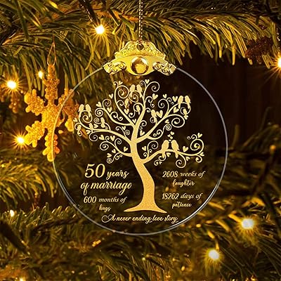 Décoration du 50e anniversaire de mariage cadeau anniversaire 50 ans m. et mme.. DIAYTAR COTE D'IVOIRE, c'est la référence pour les achats en ligne en Côte d'Ivoire. Avec une gamme incroyable de produits et des prix très compétitifs, cette boutique en ligne généraliste vous permet de faire vos courses en toute simplicité, depuis le confort de votre maison. L'équipe de DIAYTAR s'assure que chaque commande soit traitée avec soin pour une livraison rapide et fiable.