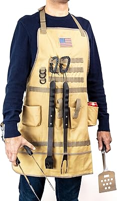 Tablier de barbecue militaire