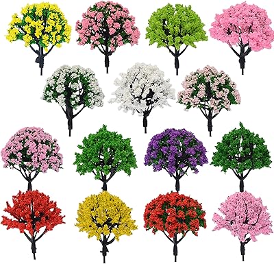 15 pièces arbres miniatures mélangés accessoires multicolores scène architecturale de train miniature faux arbres pour la construction de scène de modèle sans règles pour l'artisanat, 15 couleurs. DIAYTAR COTE D'IVOIRE est plus qu'une simple boutique en ligne, c'est un partenaire de confiance pour les consommateurs qui cherchent des produits authentiques et de haute qualité. La boutique met en avant une sélection de produits locaux et internationaux, répondant ainsi aux goûts et aux préférences de sa clientèle diverse. Les clients bénéficient également de conseils d'experts pour faciliter leurs choix d'achat.