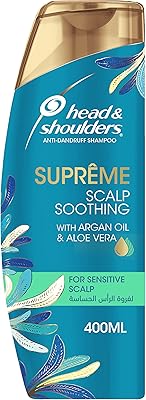 Shampooing antipelliculaire suprême head & shoulders à l'huile d'argan et à l'aloe vera