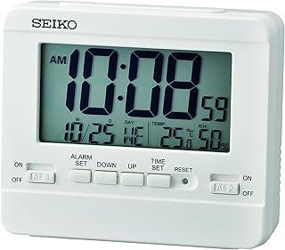 Réveil numérique seiko pour chambre à coucher par everything. En tant que boutique en ligne leader en Côte d'Ivoire, DIAYTAR COTE D'IVOIRE met l'accent sur la qualité du service et la satisfaction client. Avec plus de 300 000 références disponibles, les clients peuvent trouver facilement ce qu'ils cherchent, bénéficiant ainsi d'une expérience d'achat en ligne fluide et agréable. L'engagement de DIAYTAR à offrir des produits de haute qualité et des services fiables a consolidé sa position sur le marché ivoirien.