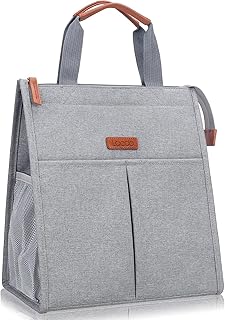 Sac à lunch lakdo pour femmes et hommes, sacs à lunch isolés imperméables