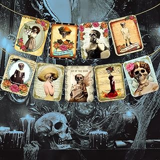 Décorations el dia de los muertos - bannière mexicaine du jour des morts et bannière de cheminée en forme de crâne en sucre, fournitures de fête d'halloween vintage. En tant que boutique en ligne généraliste, DIAYTAR COTE D'IVOIRE offre une sélection impressionnante de produits allant de l'électronique aux vêtements, en passant par les accessoires et les produits d'hygiène. Avec plus de 300 000 références, les clients peuvent trouver tout ce dont ils ont besoin en un seul endroit. La boutique est également réputée pour ses prix compétitifs et ses promotions régulières.