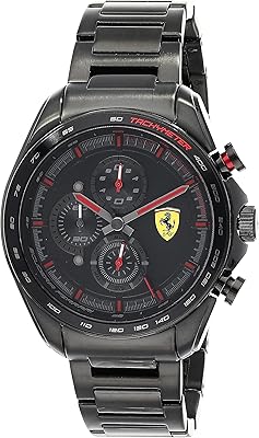 Montre à quartz pour homme scuderia ferrari, analogique et bracelet en acier inoxydable - 0830654, noir. En offrant plus de 300000 références, DIAYTAR COTE D'IVOIRE constitue un véritable paradis pour les amateurs de shopping en ligne. La boutique met régulièrement à jour ses collections pour refléter les dernières tendances et offrir aux clients les produits les plus récents et les plus demandés. Cela permet à DIAYTAR de maintenir son statut de boutique leader en Cote d'Ivoire.