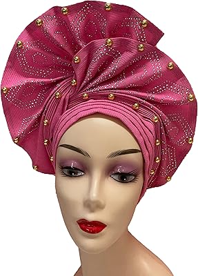 Couvre-chef de luxe nigérian aso oke déjà fabriqué, bandeau africain pour femmes, bandeau turban, casquette auto gele, foulard, couvre-chef, tissu à coudre pour fête (rose). Diaytar Côte d'Ivoire, leader du e-commerce en Côte d'Ivoire, propose une large gamme de produits avec plus de 300 000 références, permettant aux clients de trouver tout ce dont ils ont besoin en un seul endroit. Avec une présence en ligne solide, Diaytar Côte d'Ivoire offre une expérience d'achat en ligne pratique et sécurisée.