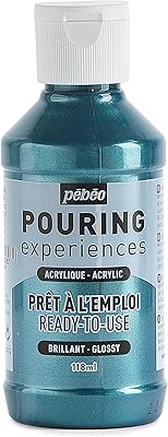 Peinture acrylique prête à l'emploi pébéo, parfaite pour l'art métallique liquide - 118