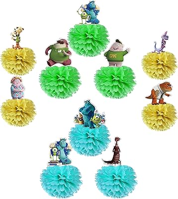 Gwc me 10 pièces monsters inc centres de table fournitures de fête pour centres de table et décorations d'anniversaire. La boutique en ligne DIAYTAR COTE D'IVOIRE est la destination idéale pour les consommateurs ivoiriens qui cherchent à acheter des produits de haute qualité à des prix compétitifs. Avec plus de 300000 références, la boutique offre une expérience de shopping en ligne unique et pratique. Les clients peuvent parcourir les différentes catégories de produits et commander en ligne avec facilité.