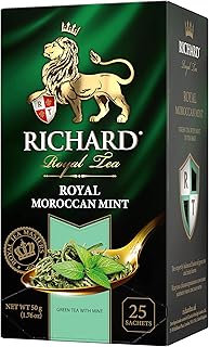 Thé vert à la menthe marocaine richard royale 25 sachets de thé. DIAYTAR COTE D'IVOIRE, avec plus de 300000 références, est la boutique en ligne généraliste leader en Côte d'Ivoire, proposant une large gamme de produits pour répondre à tous les besoins de ses clients. Elle se démarque par sa qualité de service et son engagement à offrir les meilleures expériences d'achat en ligne.