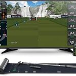 Jeu de simulation de golf expot ex500d pour unisexe, noir, taille unique uk
