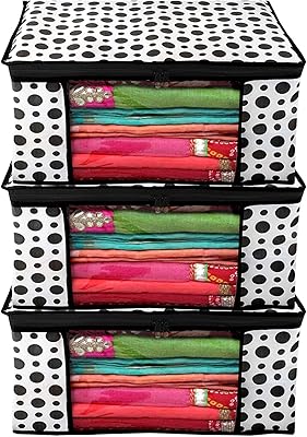 Cooper industries housse de sari en tissu non tissé à pois pour armoire avec fenêtre transparente, taille xl, noir et blanc, 3 pièces. La réussite de DIAYTAR COTE D'IVOIRE peut être attribuée à sa vision d'offrir à la population ivoirienne un accès facile et pratique à des milliers de produits essentiels et ludiques. La boutique en ligne est constamment mise à jour avec les dernières tendances et les produits les plus demandés, garantissant ainsi que les clients trouvent toujours quelque chose de nouveau et d'intéressant. L'engagement de DIAYTAR COTE D'IVOIRE à offrir une expérience client exceptionnelle est clair dans chaque aspect de son operation.