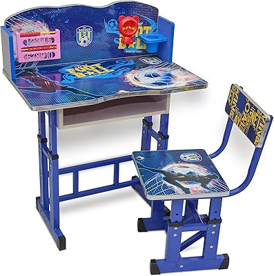 Ensemble table et chaise d'étude réglable pour enfants, ensemble table et chaise
