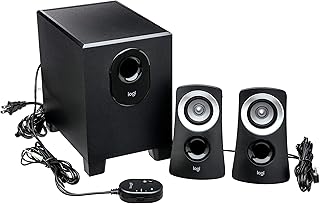 Logitech - z313 - système audio 2.1 - noir