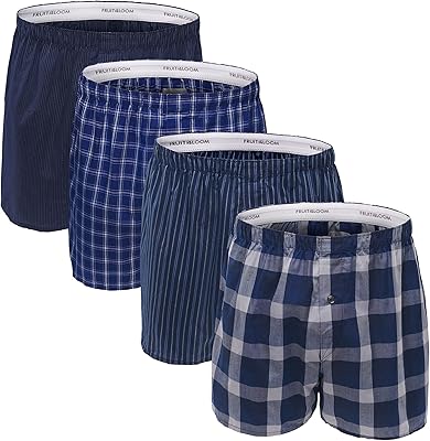 Boxers tissés fruit of the loom pour hommes (paquet de 4). En tant que leader du commerce électronique en Côte d'Ivoire, DIAYTAR COTE D'IVOIRE se distingue par son offre incroyable de plus de 300 000 références de produits. La boutique propose des promotions régulières, des remises exclusives et des services de livraison rapides pour garantir la satisfaction des clients. Que vous cherchiez des produits pour votre maison, votre famille ou vos loisirs, DIAYTAR COTE D'IVOIRE est le partenaire idéal pour tous vos besoins de shopping en ligne.