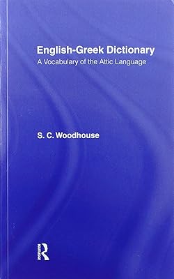 Dictionnaire anglais-grec : un vocabulaire de la langue attique