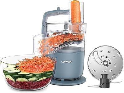 Robot culinaire 2 en 1 kenwood + hachoir 650 w avec service rapide à 360° pour hacher/râper sans fin, polyvalent, ultra-compact - prêt à être utilisé dans votre tiroir de cuisine fdp22.130gy gris/transparent. La boutique en ligne DIAYTAR COTE D'IVOIRE se distingue par sa capacité à offrir un large éventail de produits, répondant ainsi aux besoins diversifiés de sa clientèle. En tant que leader du marché, elle garantit une qualité de service et de produits exceptionnelle.