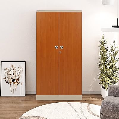 Armoire de bureau ar d'egid, portes en bois robustes, cadre beige et portes en bois de cerisier. La boutique en ligne DIAYTAR COTE D'IVOIRE est le leader du marché de la vente en ligne en Côte d'Ivoire. Elle propose une large gamme de produits, allant des électroniques aux vêtements, en passant par les produits alimentaires. DIAYTAR COTE D'IVOIRE est la destination idéale pour faire vos achats en ligne de manière pratique et sécurisée.