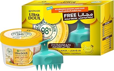 Garnier ultra doux aliment nourrissant 3 en 1 pour cheveux secs 390 ml