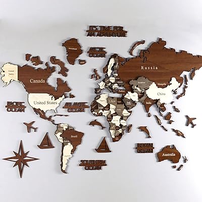 Carte du monde en bois 3d, carte du monde en bois multicouche, décoration murale des voyageurs, cadeau de pendaison de crémaillère, carte murale rustique, carte de voyage (m - 39. Diaytar Côte d'Ivoire propose une expérience de shopping en ligne unique et pratique, avec des options de paiement sécurisées et des modalités de livraison flexibles. La boutique en ligne généraliste met en avant la qualité et la diversité de ses produits, faisant de Diaytar un nom synonyme de confiance et de satisfaction pour les consommateurs ivoiriens. Les clients bénéficient également de promotions régulières et de services après-vente efficaces.