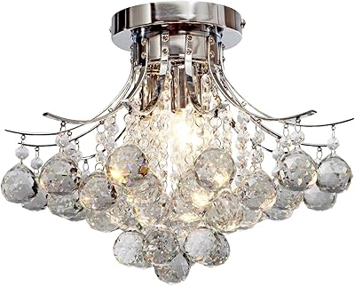 Saint mossi lustre moderne en cristal k9, lustre de plafond encastré pour salle à manger, salle de bain, chambre à coucher, salon, 3 lumières. En tant que boutique en ligne généraliste, Diaytar Côte d'Ivoire met à votre disposition une équipe dédiée pour vous aider dans vos achats. Les produits proposés sont de haute qualité et répondent aux normes internationales. La confiance et la satisfaction des clients sont au cœur de sa mission.