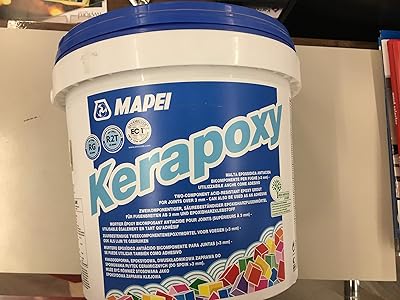 Mortier adhésif antiacide haute performance mabe kerapoxy, 5 kg