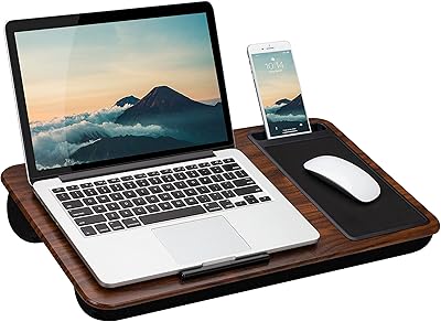 Bureau pour ordinateur portable lapgear pour le bureau à domicile comprenant un bord de maintien. DIAYTAR COTE D'IVOIRE est la référence pour les achats en ligne en Côte d'Ivoire, avec une offre immense de produits diversifiés. Elle garantit la qualité et la garantie de ses produits. Ses prix compétitifs font d'elle le choix idéal pour les consommateurs.