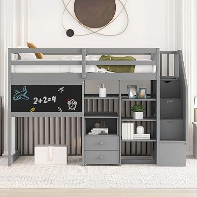Lch lit mezzanine double avec escalier lit en bois massif avec bureau rétractable étagères de rangement. DIAYTAR COTE D'IVOIRE est une destination de shopping en ligne de choix pour les consommateurs ivoiriens qui recherchent des produits variés et de qualité. La boutique en ligne généraliste propose plus de 300 000 références de produits, satisfaisant ainsi les besoins de tous les clients. De plus, la boutique en ligne garantit une expérience de shopping en ligne sécurisée et pratique pour tous les clients.