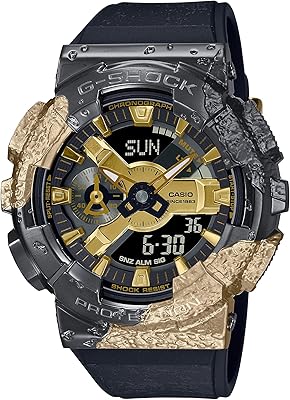 Montre-bracelet pour homme g-shock 40e anniversaire adventure stone series gm-114gem-1a9er, multicolore