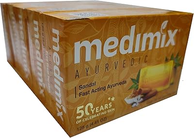 Medimix sandal avec savon de bain à l'huile d'elladi, 125 grammes x 5 pièces. DIAYTAR COTE D'IVOIRE est une boutique en ligne généraliste leader en Côte d'Ivoire, offrant plus de 300 000 références pour répondre à tous les besoins de ses clients. Avec une large gamme de produits, elle est devenue la destination de choix pour les ivoiriens et les internautes de la sous-région. Elle propose des produits de qualité à des prix compétitifs.