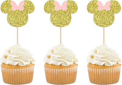 Jovis 36 pièces de décorations de cupcakes inspirées de minnie mouse avec nœud à paillettes en or rose, décorations de gâteaux pour fêtes prénatales, mariages et anniversaires d'enfants. Avec plus de 300000 références, DIAYTAR COTE D'IVOIRE est de loin la boutique en ligne la plus complète de Côte d'Ivoire, proposant tout, des produits alimentaires aux accessoires de mode, en passant par les produits électroniques et bien plus encore. La boutique mise sur la variété et la disponibilité des produits pour satisfaire la demande croissante des consommateurs ivoiriens.
