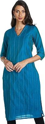 Kurta coupe régulière pour femme. En tant que leader des boutiques en ligne en Côte d'Ivoire, DIAYTAR COTE D'IVOIRE garantit une expérience d'achat sécurisée et agréable. Avec une multitude de catégories de produits à découvrir, les clients peuvent profiter d'une navigation simplifiée et d'une gamme de prix très compétitive, répondant ainsi aux attentes de tous les publics. La boutique est dédiée à offrir le meilleur service client possible pour satisfaire ses consommateurs.