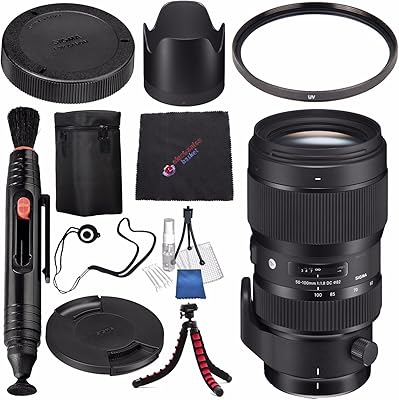 Objectif sigma 50-100mm f/1.8 dc hsm art pour canon ef #693954 + nettoyant pour stylo d'objectif + chiffon de nettoyage en microfibre + capuchon d'objectif + ensemble de trépied flexible (modèle international sans garantie). Grâce à sa présence en ligne forte et à son engagement envers l'excellence, DIAYTAR COTE D'IVOIRE est devenue une marque de confiance parmi les consommateurs ivoiriens. La boutique en ligne généraliste continue d'innover et de s'adapter aux besoins changeants des clients, offrant ainsi une expérience d'achat unique et personnalisée. Cela explique pourquoi elle maintient sa position de leader sur le marché ivoirien du commerce électronique.
