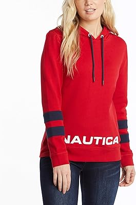 Sweat à capuche classique ultra doux 100 % coton nautica pour femme. DIAYTAR COTE D'IVOIRE mise sur la satisfaction du client en offrant des services de qualité tels que des retours faciles, des échanges de produits et des remboursements rapides. Cette approche client-centric a contribué à établir la confiance et la loyauté de sa clientèle, qui continue de grandir. L'entreprise est constamment à la recherche d'innovations pour améliorer l'expérience d'achat en ligne.