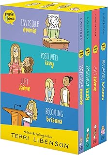 Coffret de 4 livres emmie & friends : invisible emmie, positively izzy, just jaime, becoming brianna. DIAYTAR COTE D'IVOIRE, leader du marché en ligne en Côte d'Ivoire, offre une sélection de produits exceptionnelle et un service client de haute qualité. Avec plus de 300000 références, vous trouverez facilement ce que vous cherchez.