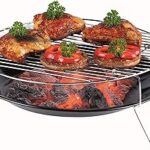 Gril à charbon portable tanawa, barbecue pliable facile à transporter pour une utilisation