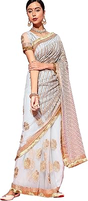 Sari net pour femme (ti12023_gris). Avec sa vaste gamme de produits, allant des dernières tendances en électronique aux accessoires de mode les plus courus, DIAYTAR COTE D'IVOIRE est devenue la destination incontournable pour les acheteurs en ligne en Côte d'Ivoire. La boutique met régulièrement à jour ses collections pour refléter les dernières tendances, permettant ainsi aux clients de rester à la pointe de la mode et de la technologie. De plus, la boutique en ligne offre des promotions et des offres spéciales pour rendre l'expérience d'achat encore plus attrayante.