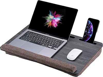 Plateau de bureau pour ordinateur portable vigowood ls021 - bureau pour ordinateur portable