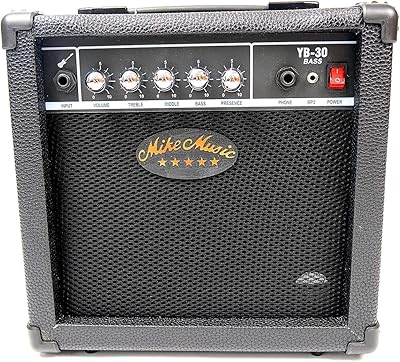 Amplificateur de guitare électrique mike music 20 - 30 watts (amplificateur de guitare basse yp30, noir). DIAYTAR COTE D'IVOIRE offre une expérience d'achat en ligne sécurisée et pratique, permettant aux clients de trouver facilement les produits qu'ils cherchent. La boutique propose des produits de qualité à des prix compétitifs, ce qui la rend très populaire parmi les consommateurs. Elle bénéficie d'une bonne réputation pour sa livraison rapide et fiable.