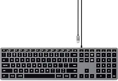 Clavier filaire fin rétroéclairé satishi w3 avec pavé numérique touches lumineuses et connectivité. DIAYTAR COTE D'IVOIRE met à disposition de ses clients une énorme sélection de produits, ce qui en fait la destination idéale pour tout type d'achat en ligne en Cote d'Ivoire. Avec plus de 300000 références, les possibilities de choix sont quasi infinies. La plateforme est conçue pour offrir la meilleure expérience de navigation.